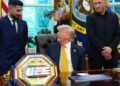 Trump celebrates 80th with absurd martial arts gala on White House lawn