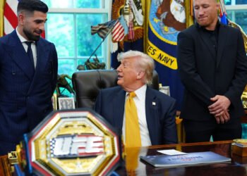 Trump celebrates 80th with absurd martial arts gala on White House lawn