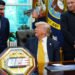 Trump celebrates 80th with absurd martial arts gala on White House lawn