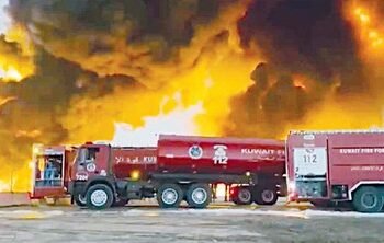 Kuwait Fire Force stood firm in face of aggression