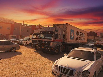 Random parking of trucks, buses irks area residents
