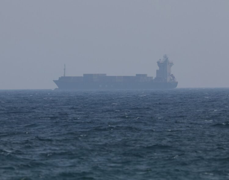95-day blockade of the Strait of Hormuz — container shipping prices jump 80 percent