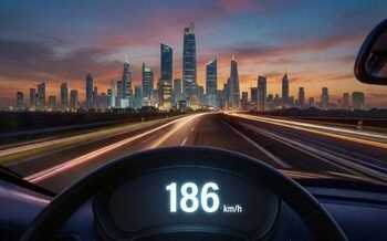 Road Recklessness Caught on Radar; Police detain a Kuwaiti driving at 186 kph