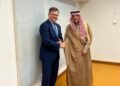 Al-Riyadh newspaper | Al-Jubeir meets with the German Minister of Environment, Climate Action, Environmental Protection and Nuclear Safety