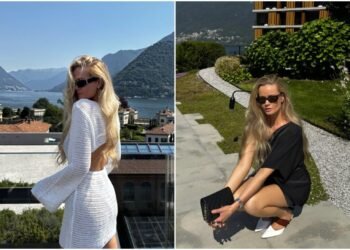 Lína Birgitta wanders around Lake Como