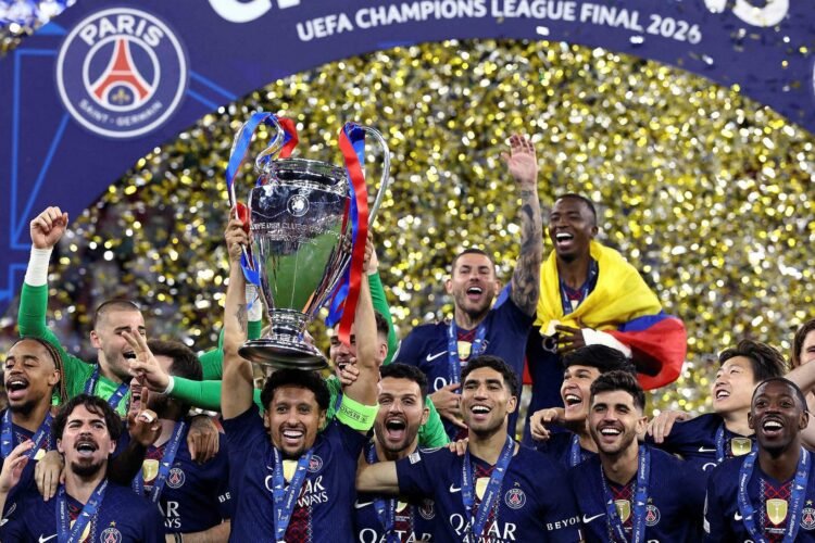 Paris SG European champion after penalty shootout