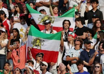 A lot of fanfare around Iran fans