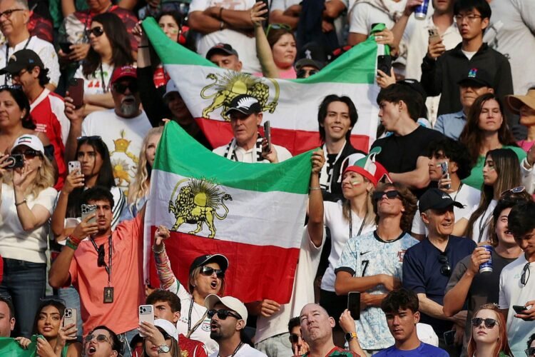 A lot of fanfare around Iran fans