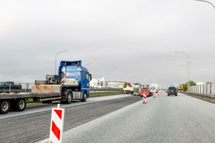 Ongoing road work this week