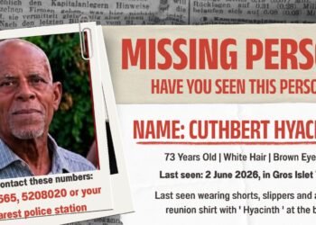 Family appeals for help in search for missing Gros Islet man