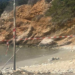 A Russian missile washed up on a beach in Crete