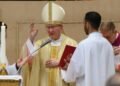 Saturday 30 May the meeting of Pope Leo XIV with the community of Villa Nazareth – Before the audience the mass celebrated by Cardinal Parolin