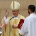 Saturday 30 May the meeting of Pope Leo XIV with the community of Villa Nazareth – Before the audience the mass celebrated by Cardinal Parolin