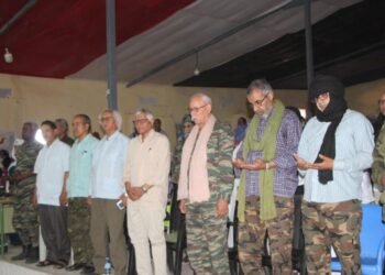 Commemorating the tenth anniversary of the passing of the martyr President Mohamed Abdel Aziz in Boujdour Province