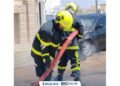 Car fire extinguished in Dhank; no injuries reported
