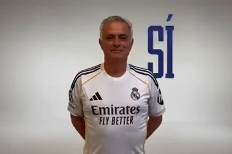 The peculiar video with which Florentino announced the signing of Mourinho