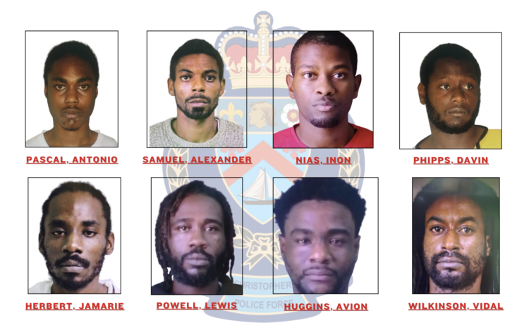 Police Charge Eight Men with Gang-Related Offences