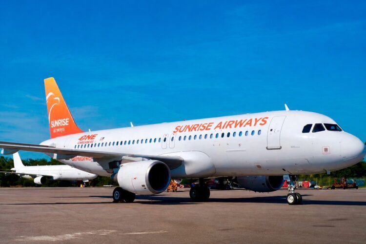 Sunrise Airways, official airline partner of the Grenadiers for the 2026 World Cup