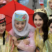 Peoples of Central Asia of unusual beauty