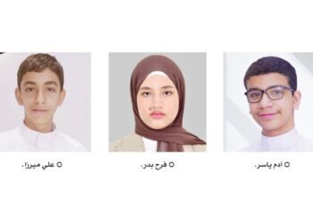 Gulf News | Those with full marks in the preparatory certificate speak to “Gulf News”: Technology has helped us, and distance learning requires discipline… and excellence is the result of diligence and hard work.