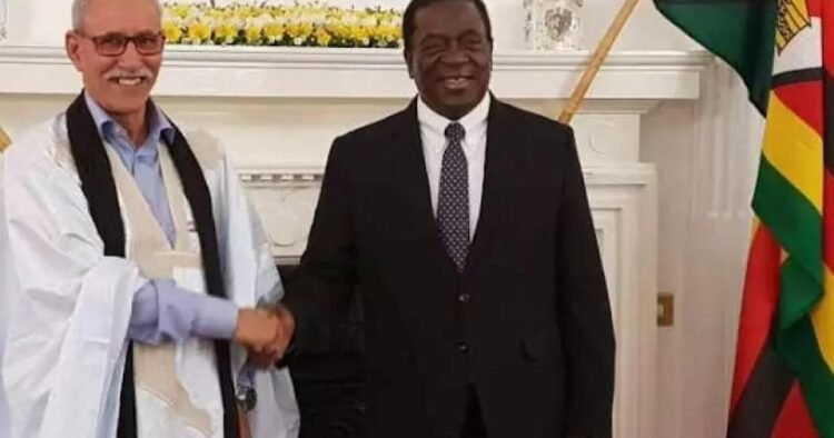 President Ibrahim Ghali congratulates his Zimbabwean counterpart on the occasion of his country’s election as a non-permanent member of the Security Council