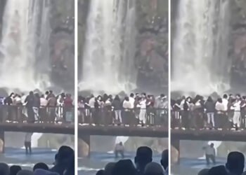 Tourist jumps into Iguaçu Falls to rescue cell phone – 06/07/2026 – Daily Life