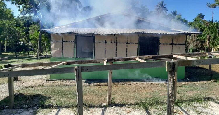 VT10M EDF-funded coconut oil facility destroyed in Rah fire