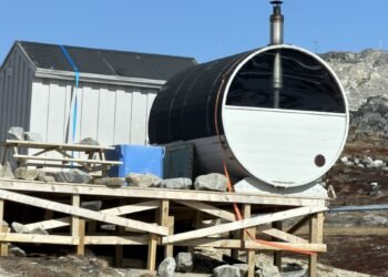 Malik Pedersen has opened Arctic Sauna in Nuuk