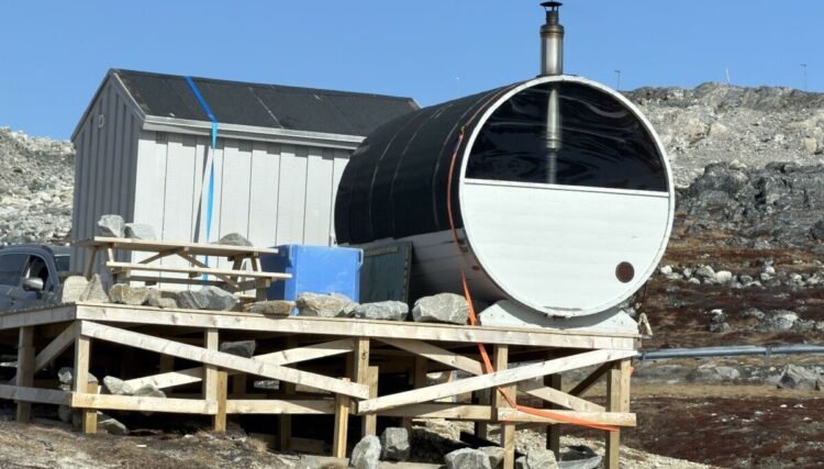 Malik Pedersen has opened Arctic Sauna in Nuuk