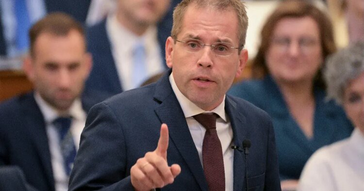 Telex: Bálint Ruff spoke for the first time in the Parliament, according to him, Fidesz is still in the denial phase