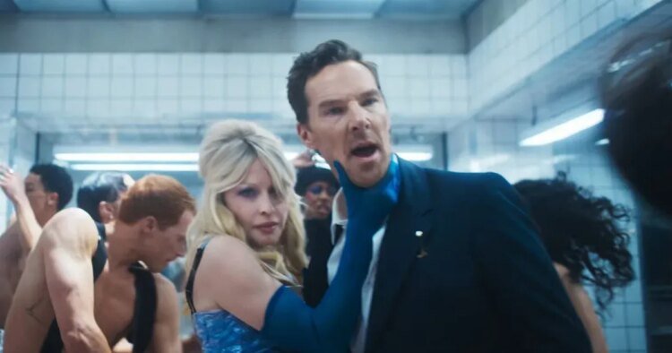 After: Benedict Cumberbatch and Kate Moss also star in Madonna’s new short film-like video album