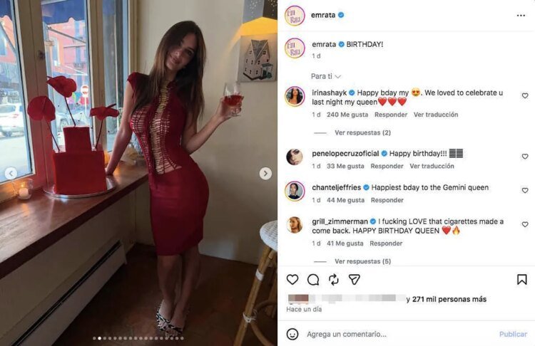 The viral photo of Amaia Montero, Emily Ratajkowski’s risky dress and Kylie Jenner’s amazing bikini with 3.4 million likes, among the photos from this Wednesday