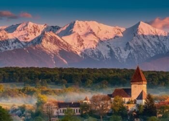 The most photogenic Saxon church in Romania enlivens the village of Hosman. Why do the Saxons from the foothills of Făgăraș return home