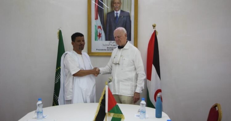 The Minister of Foreign Affairs and African Affairs meets with the Personal Envoy of the UN Secretary-General to Western Sahara