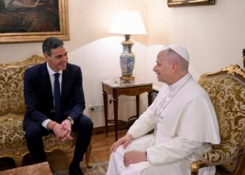 Pope Leo meets Spanish Prime Minister Pedro Sánchez