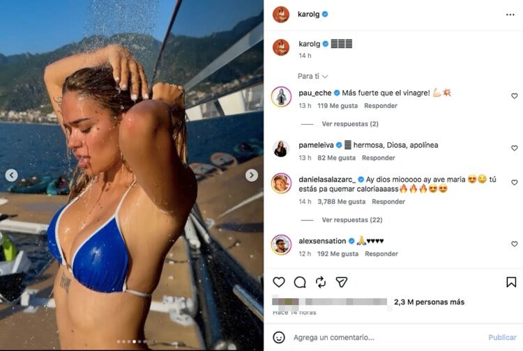 Karol G’s viral bikini, this is what Sasha Obama looks like today on her 25th birthday and Shakira’s rehearsal for the World Cup, among Thursday’s photos