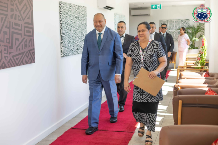 Samoa’s Head of State hosts luncheon for King Tupou VI during visit for USP graduation ceremony