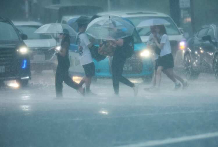 Warnings of landslides and floods after heavy rains in Japan