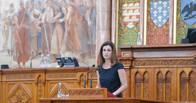 Telex: Judit Varga answered in three words what she thinks about Orbán picking up on her previous claims