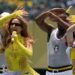 Huge show at the opening of the World Cup! On Azteca, he danced with Shakira and Salma Hayek