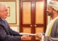 Sayyid Badr receives copy of credentials of Tajik Ambassador