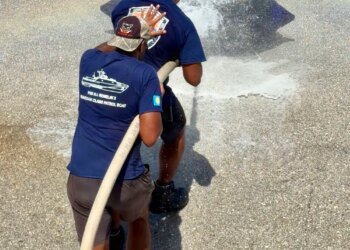 DVIDS – Images – United States, Australia, Pacific Island partners conduct damage control olympics [Image 3 of 32]