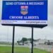 Pro-separation billboard still up after removal deadline from Alberta town passes