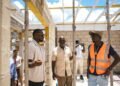 Minister Andrews tours major infrastructure projects across Carriacou