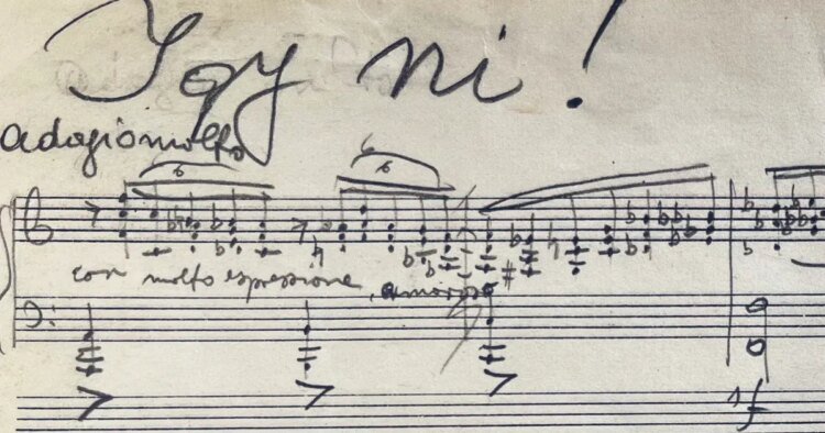 Character: A hitherto unknown manuscript of a Bartók work was discovered