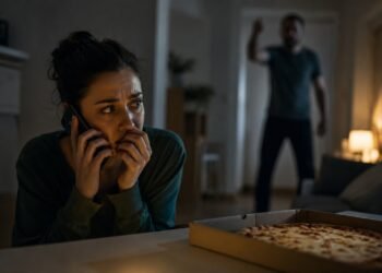 She called Sharjah Police to ask for “pizza”… A mysterious call saves a woman from her husband’s threat