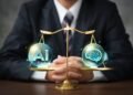 Who is legally responsible for AI decisions in business?