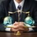Who is legally responsible for AI decisions in business?