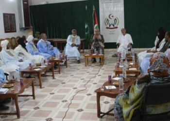 The President of the Republic receives a delegation of Sahrawi pilgrims after performing the Hajj rituals