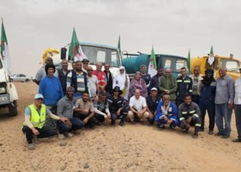 The Ministry of Water and Environment receives tanks to transport water, with support from the Algerian state of Tindouf
